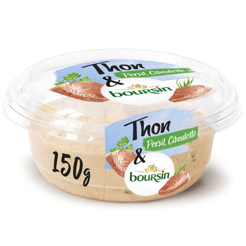 Boursin Thon Persil Ciboulette 150G