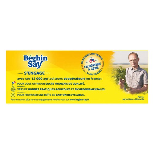 Beghin Say Sucre Petits Morceaux 1kg