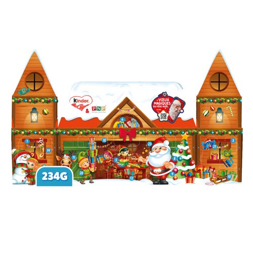 Kinder Calendrier de l'avent 3D 234g