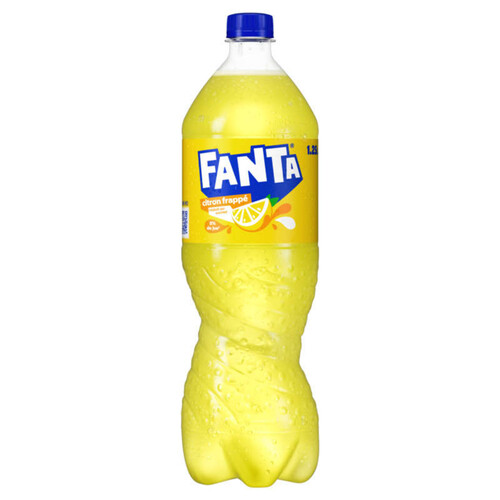 Fanta citron boisson aux fruits gazeuse 1,25l