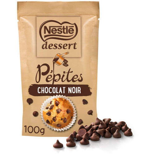 Nestle dessert Pépites de chocolat noir 100g