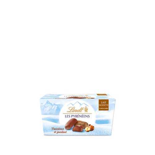 Lindt Les Pyrénéens Fraîcheur Et Fondant Lait Noisettes 175g