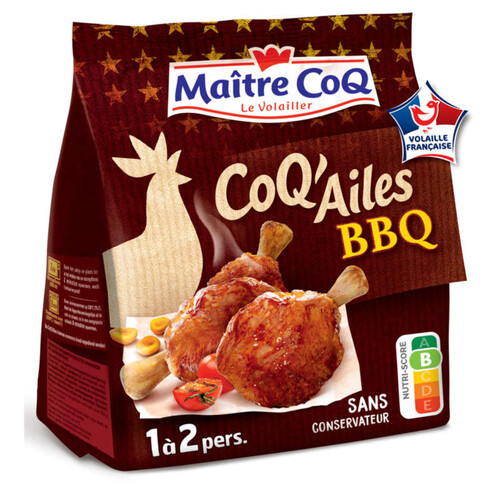 Maitre Coq Ailes Barbecue 250G