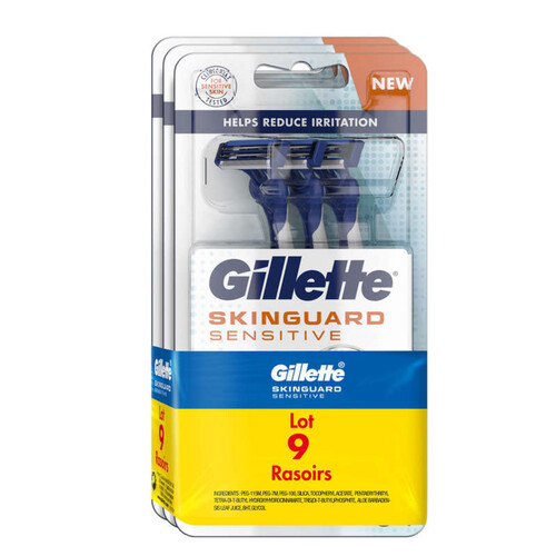 Gillette Sensor3 Jetable Skinguard 3x3CT