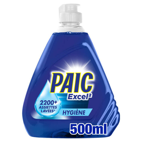 Paic Liquide Vaisselle Excel2 hygiène 500ml