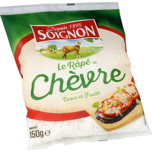 Soignon Le râpé de chèvre 150g