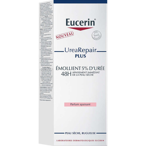 Eucerin UreaRepair Plus Emollient 5% d’Urée Parfumé Flacon 250ml