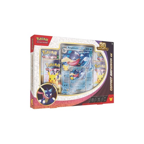 Coffret Pokémon 30e Anniversaire Amphinobi-ex