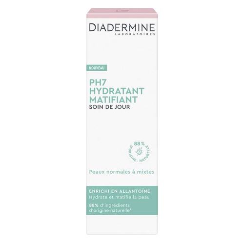 Diadermine Crème de Jour PH7 Soin de Jour Hydratant Matifiant 50 ml