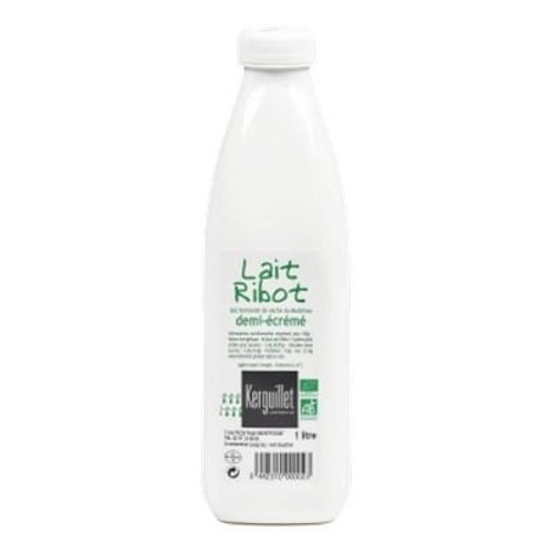 Kerguillet Lait Ribot Demi-Écrémé Bio 1L