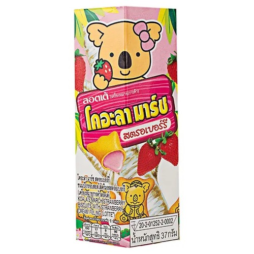 Lotte Biscuits Koala à la fraise 37g