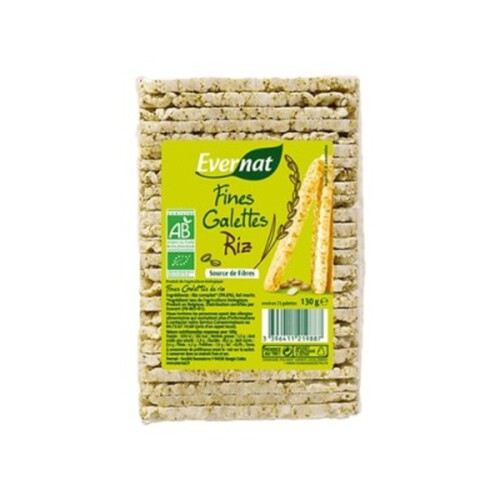 [Par Naturalia] Evernat Fines Galettes de Riz 130g