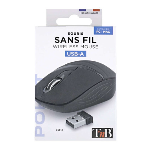 Tnb Souris Sans Fil Noir