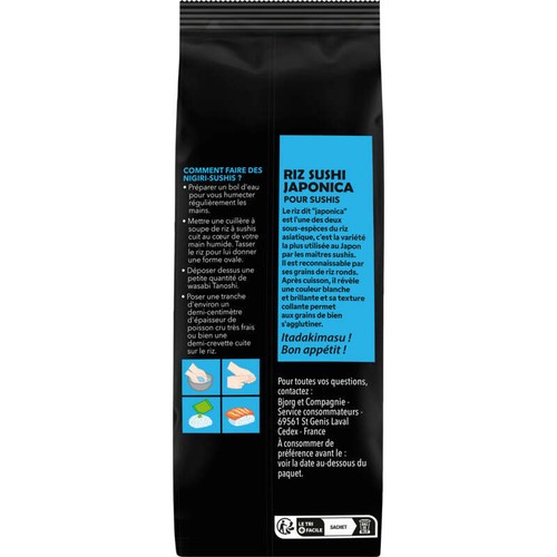 Tanoshi Riz Sushi Japonica 450g