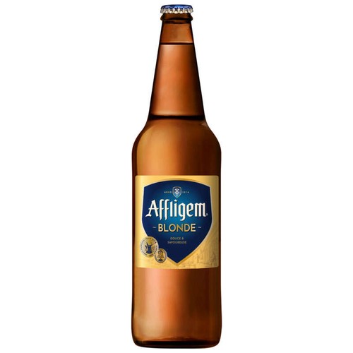 Affligem Blonde Bière d'abbaye bouteille 66cl