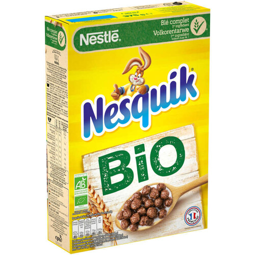 Nestlé Céréales Nesquik Bio 375g