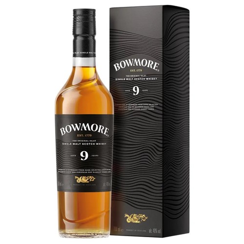 Bowmore Whisky single malt 9 ans d'âge 40% vol. 70cl