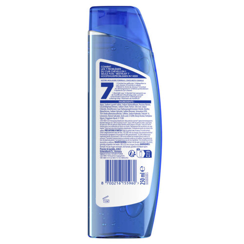 Head & Shoulders pro-expert 7en1 shampooing antipelliculaire chute 250ml