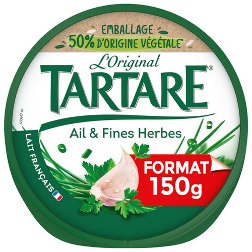 Tartare l’Original  Ail & fines Herbes Pot 150g