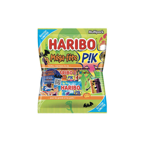 Haribo Bonbons Méga Fête Pik Halloween 720g