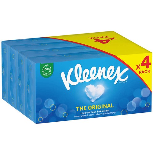 Kleenex mouchoirs boîte The Original Lot 4x72