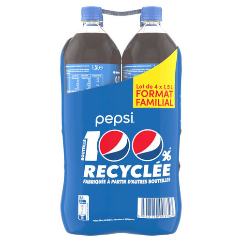 Pepsi Reg Pet 4X1.5L Format Fami