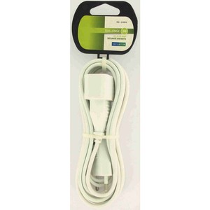 Trefilaction Rallonge 2x0.75 3m Blanc