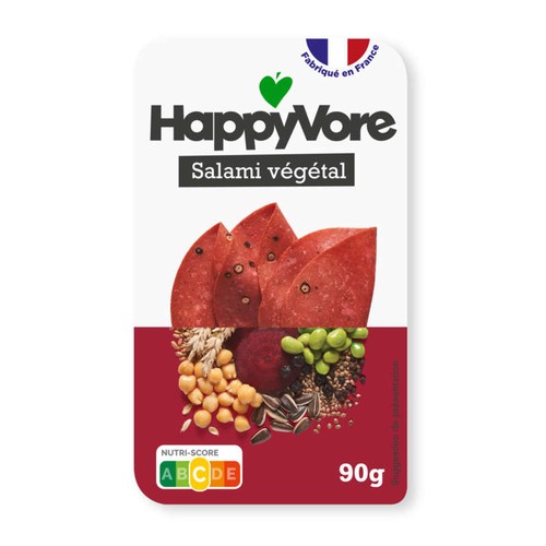 Happyvore Salami Végétal & Gourmand 90g