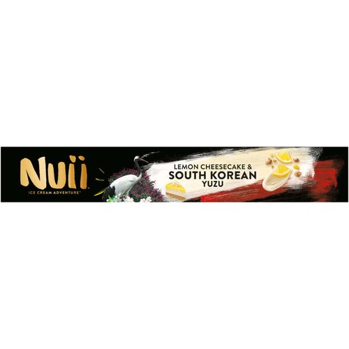 Nuii Bâtonnets Lemon Cheesecake & South Korean Yuzu x4