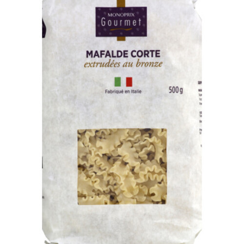 Monoprix Gourmet Mafalde Corte Extrudées Au Bronze 500g