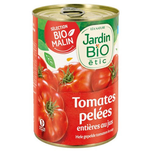 Jardin Bio Tomates Pelées Bio 400g