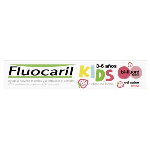 [Para]Fluocaril Dentifrice Kids 0-6 ans Fraise 50ml