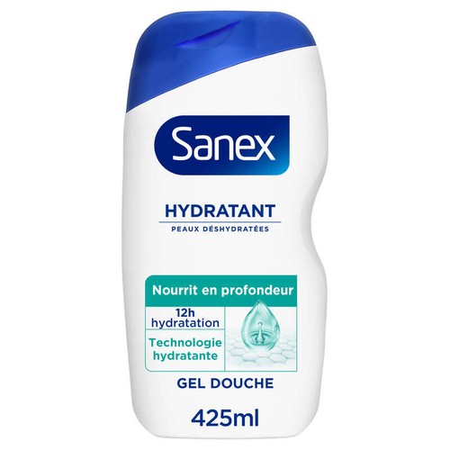 Sanex Gel Douche Derma Care Hydratant 425ml