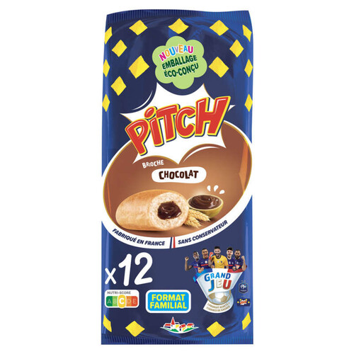 Pitch Brioche Chocolat x12 450g