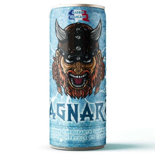 Ragnarok Energy Boisson énergétique Cassies & Myrtilles 250ml