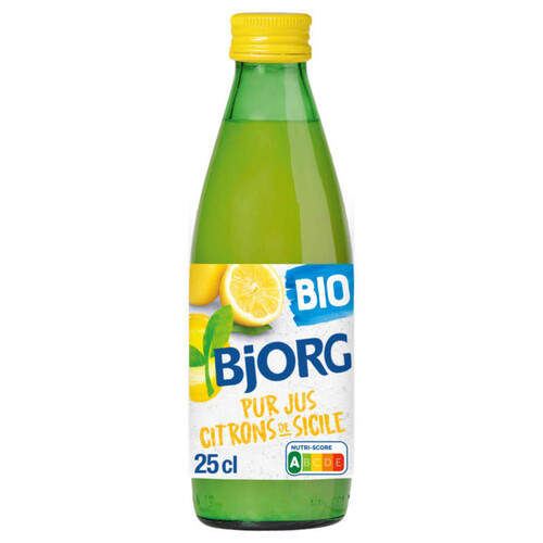 Bjorg Pur Jus De Citrons De Sicile Bio 25Cl