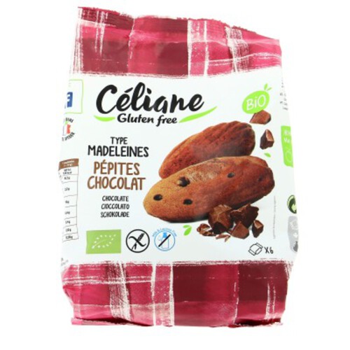 [Par Naturalia] Recettes De Celiane Madeleines Aux Pépites De Chocolat Sans Gluten Bio