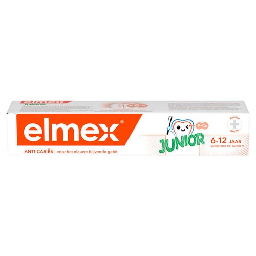 Elmex Dentifrice Enfant Anti Caries 6-12 Ans 75ml