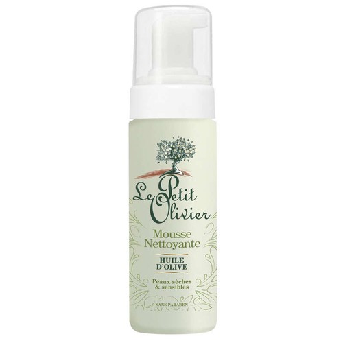 Le Petit Olivier Mousse nettoyante à l'extrait d'Olive 150ml
