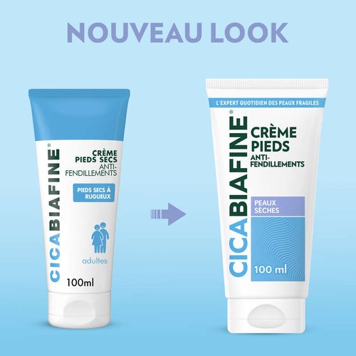 [Para] CicaBiafine Crème Pieds Secs Anti-Fendillements 100ml