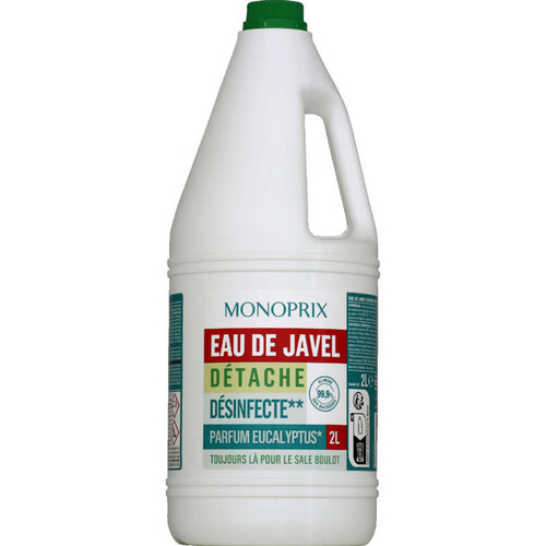 Monoprix Javel senteur Eucalyptus 2L