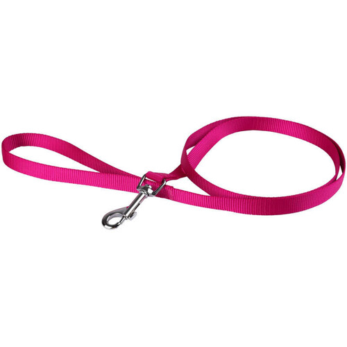 Animalis Laisse Basic 25mm et 100cm pour Chien Fuchsia