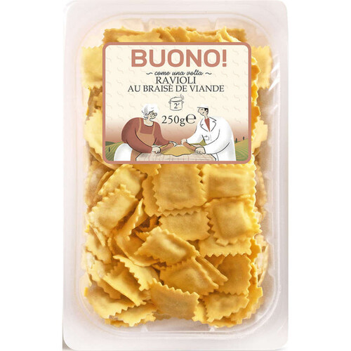 Buono Ravioli Brasato 250g