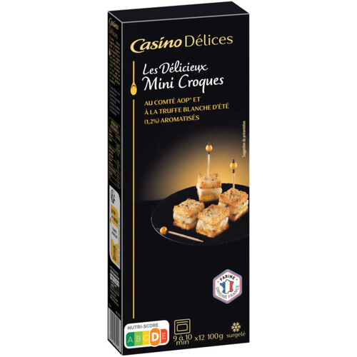 Casino Délices Les Délicieux Mini Croques à La Truffe x12 100g