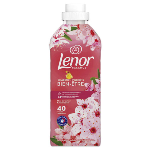 Lenor Adoucissant Fleur de Cerisier 40 Lavages 840ml