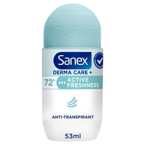 Sanex Derma Care+ Active Freshness Anti-transpirant 72 h Déodorant Bille 53ml