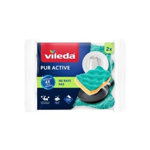 Vileda Éponges Pur Active x2