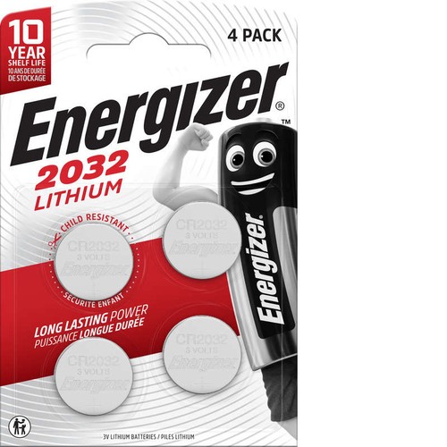 Energizer pile bouton energizer lithium 2032 x4