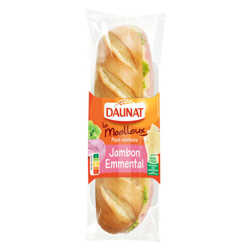 Daunat Sandwich Jambon emmental 230g