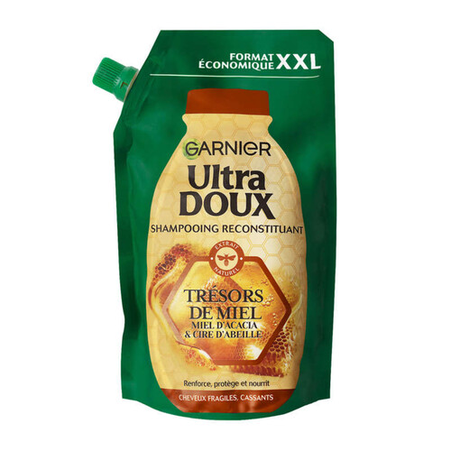 Garnier Ultra Doux Shampooing Reconstituant Eco recharge 500mL